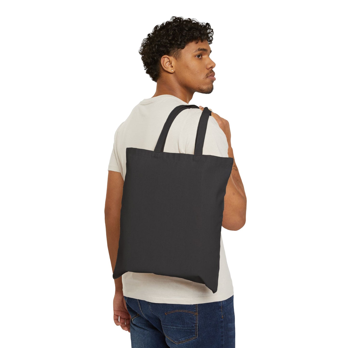 Thankful Fall Tote Bag – Pumpkin & Sunflower Cotton Canvas Grocery Tote