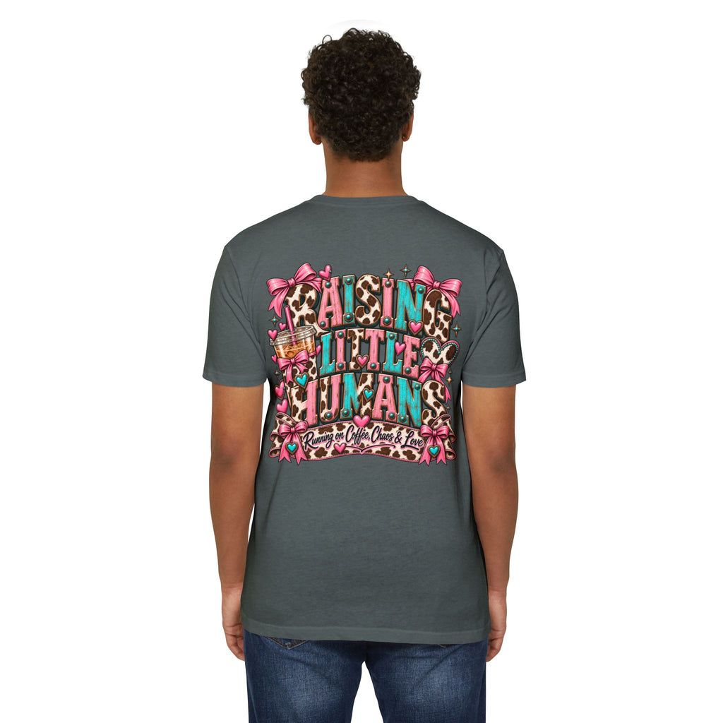 Mama Leopard Bow T-Shirt — Raising Little Humans Cute Graphic Tee