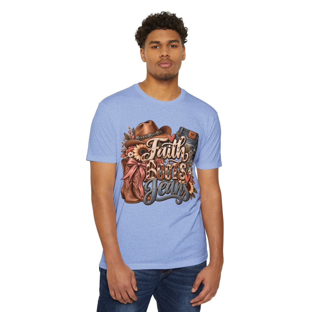 Faith Boots & Jeans T-Shirt