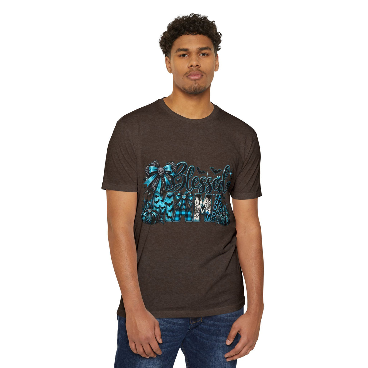 Blessed Homefall T-Shirt — Teal Pumpkin & Fall Gnome Graphic Tee