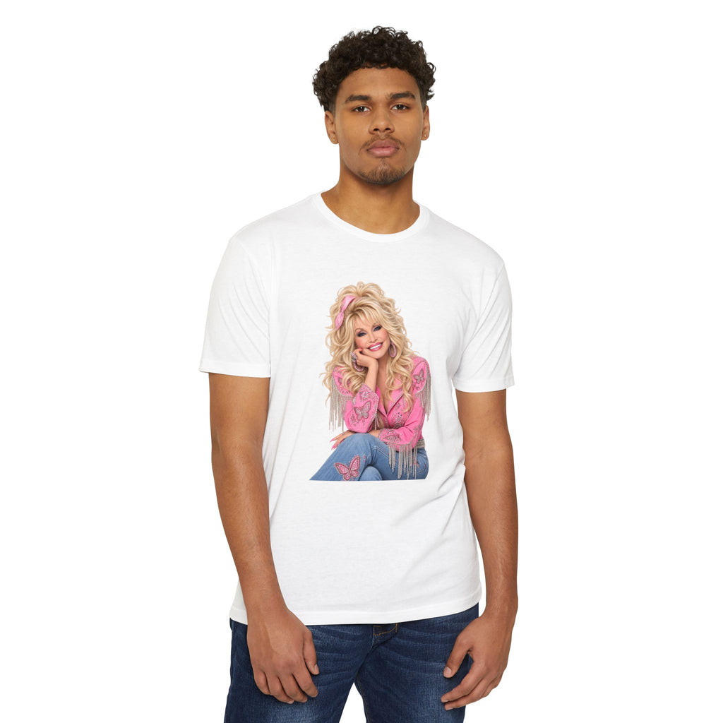 Retro Country Cowgirl Portrait T-Shirt