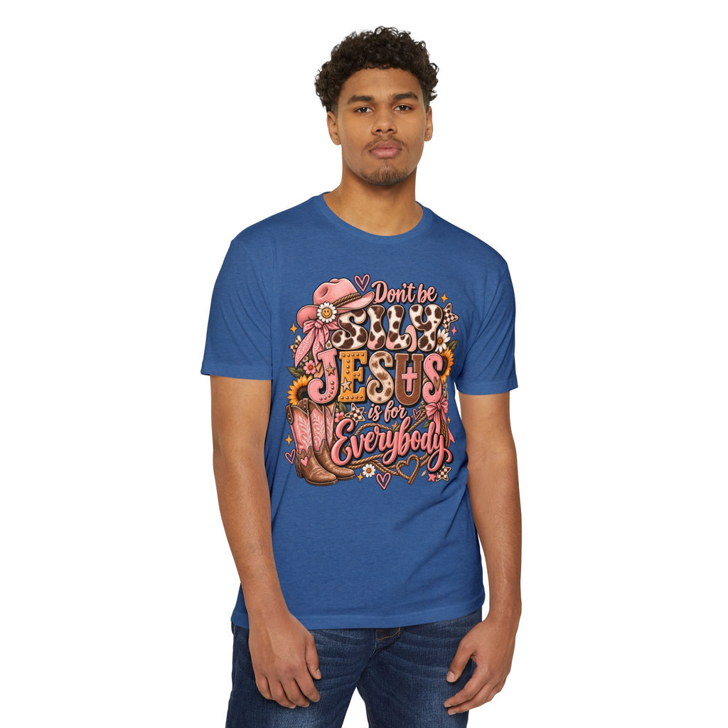 Christian Western T-Shirt — "Don't Be Salty, Jesus is for Everybody"