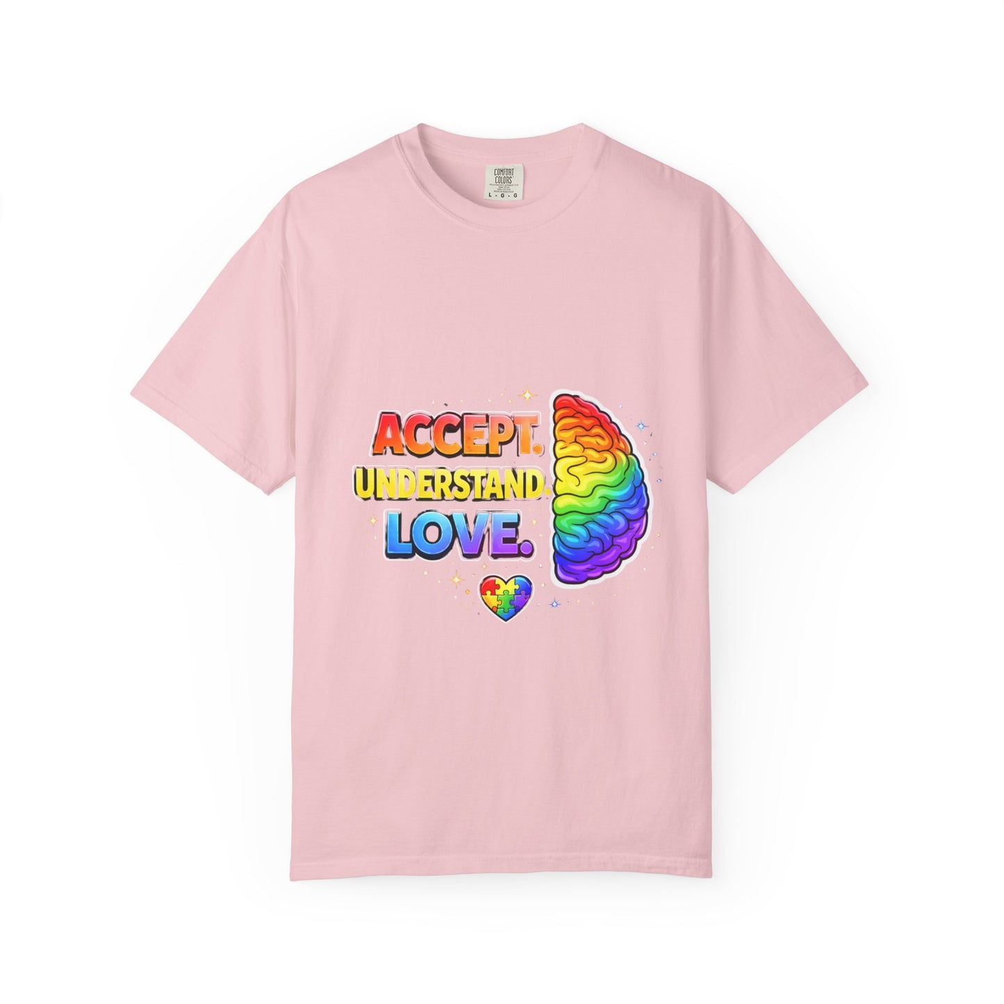 Pride "Accept, Respect, Love" Rainbow T-Shirt