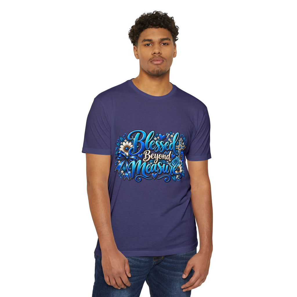 Blessed Beyond Measure T-Shirt — Faith Floral Design