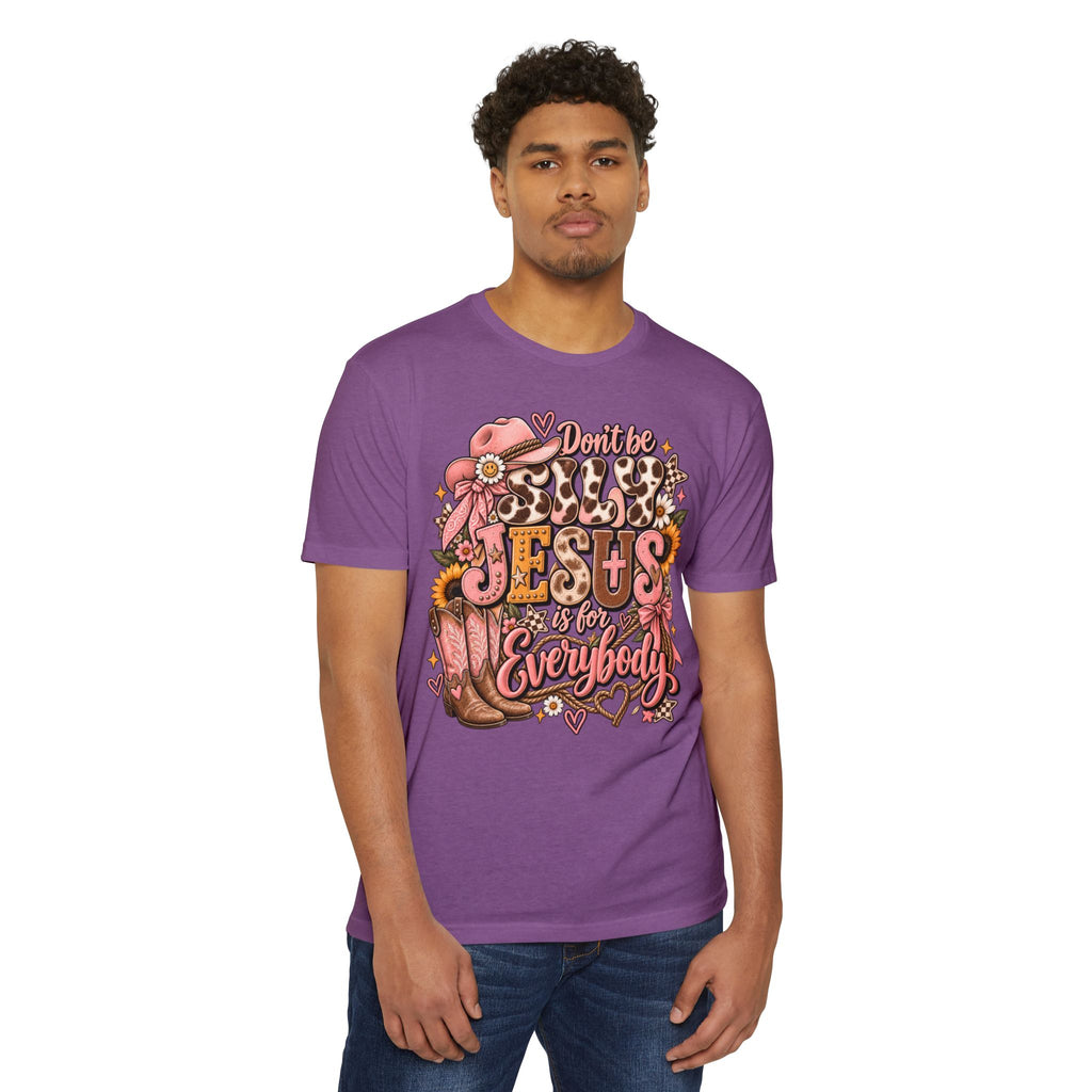 Christian Western T-Shirt — "Don't Be Salty, Jesus is for Everybody"
