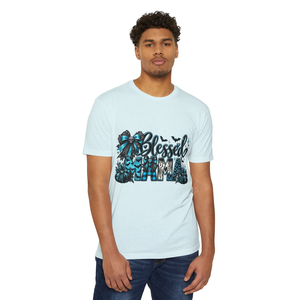 Blessed Homefall T-Shirt — Teal Pumpkin & Fall Gnome Graphic Tee