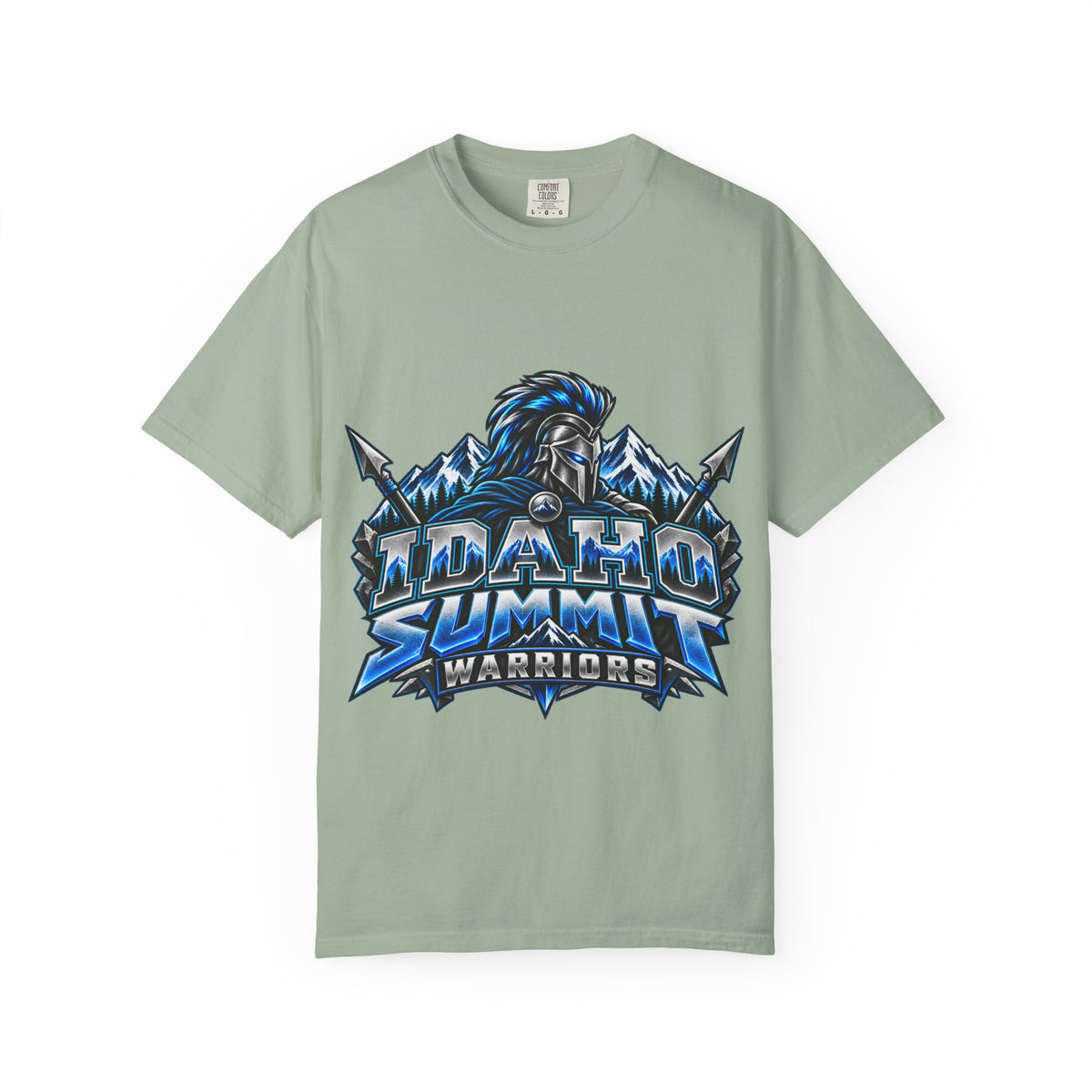 Idaho Summit Warriors Graphic T-Shirt — Mountain Spartan Logo Tee
