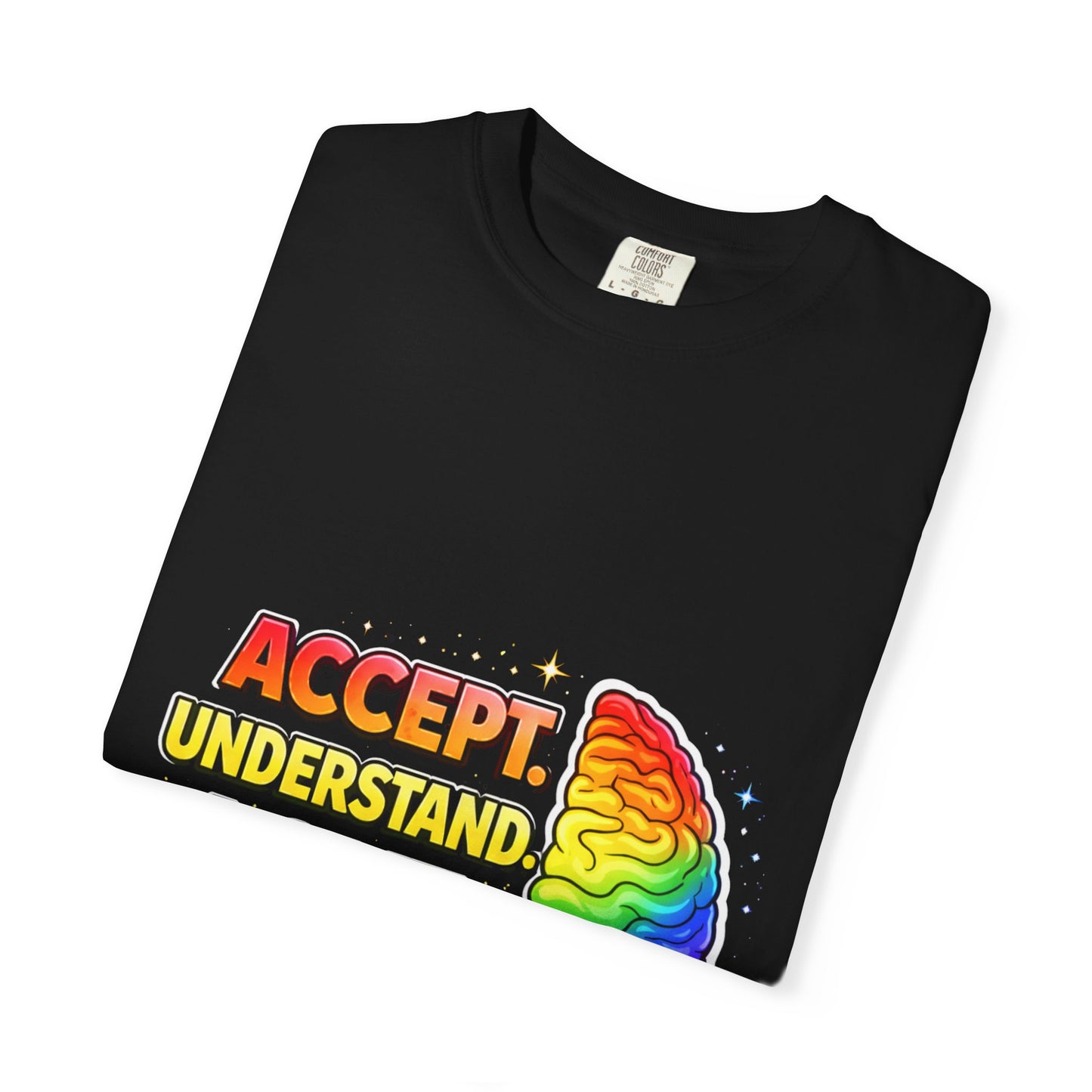 Pride "Accept, Respect, Love" Rainbow T-Shirt