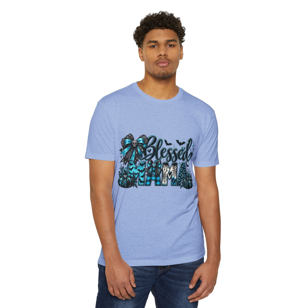 Blessed Homefall T-Shirt — Teal Pumpkin & Fall Gnome Graphic Tee