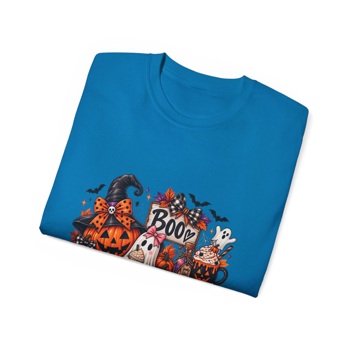 Halloween Boo Pumpkin Ghost T‑Shirt — Cute Spooky Fall Tee