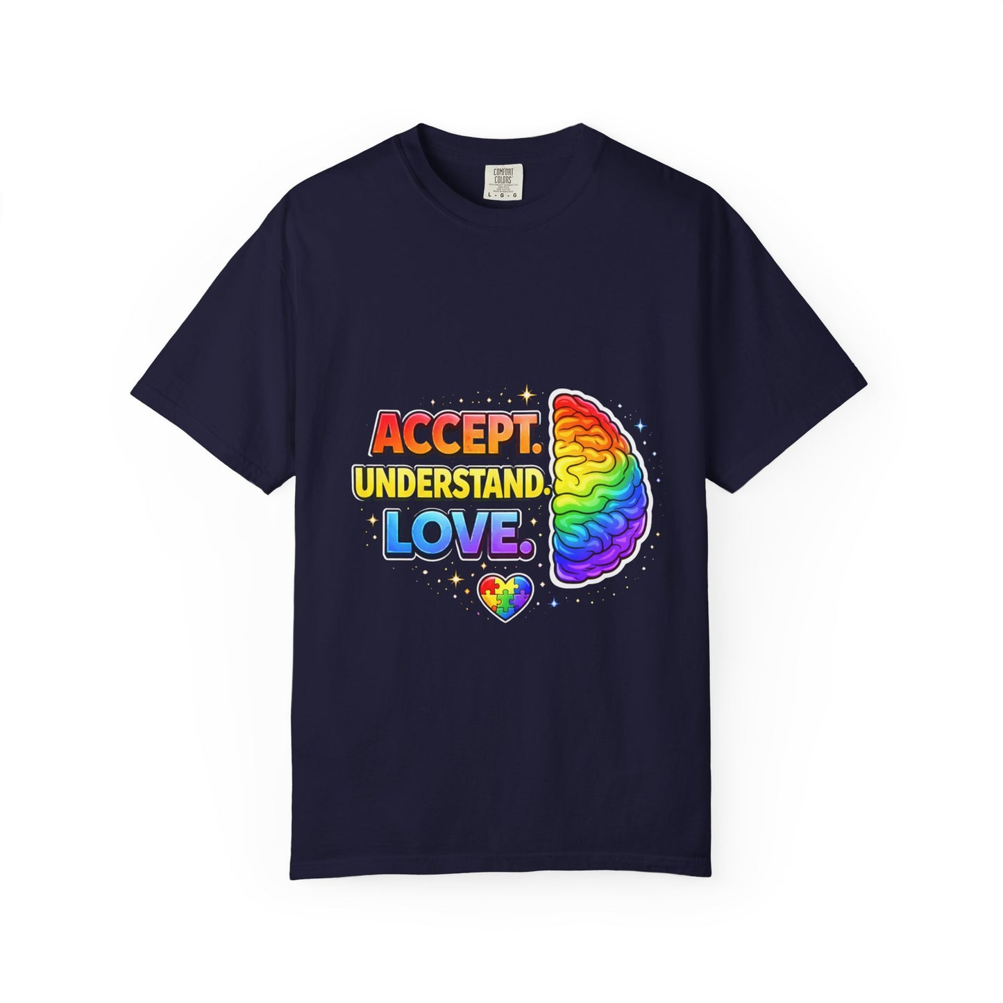 Pride "Accept, Respect, Love" Rainbow T-Shirt
