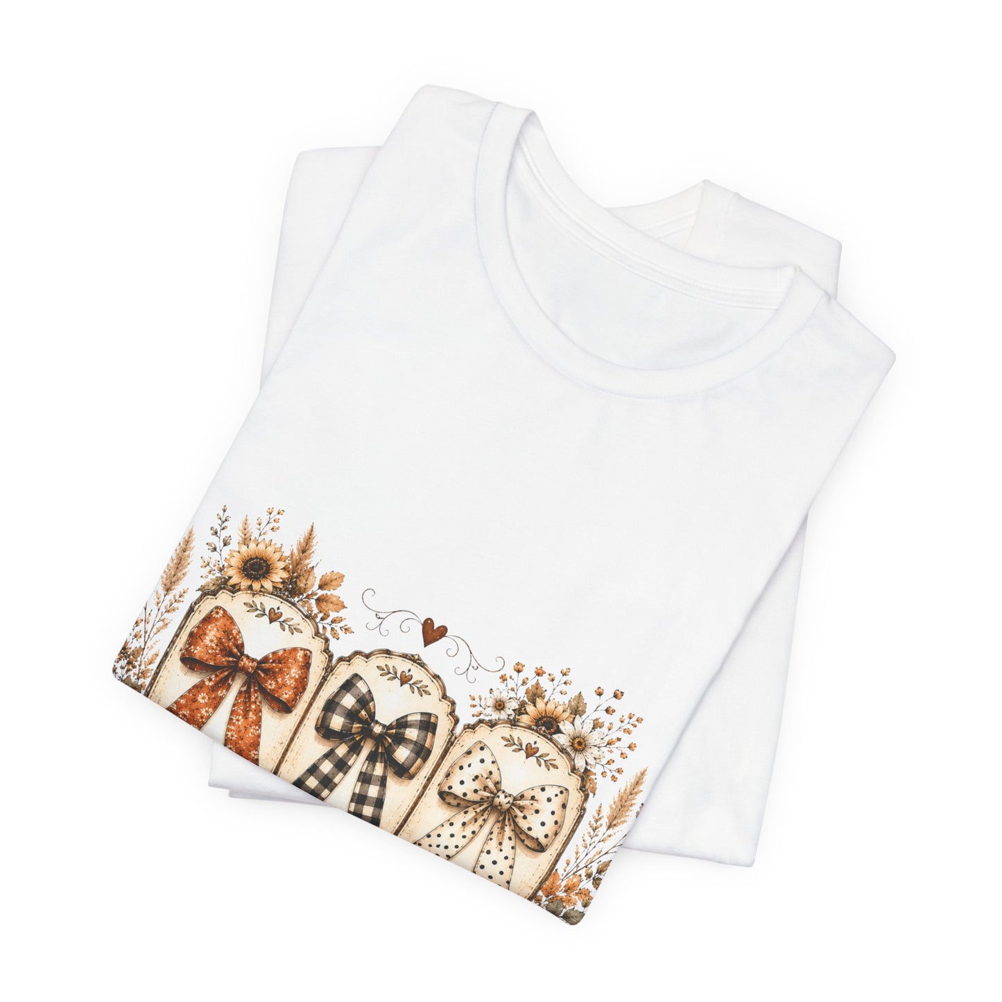 Thankful Grateful Blessed Fall Tee
