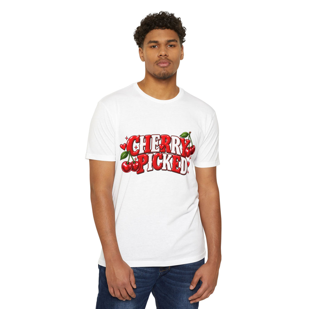 Cherry Picked Cowgirl T-Shirt — "Sweet Cherries Wild Cowgirl" Graphic Tee