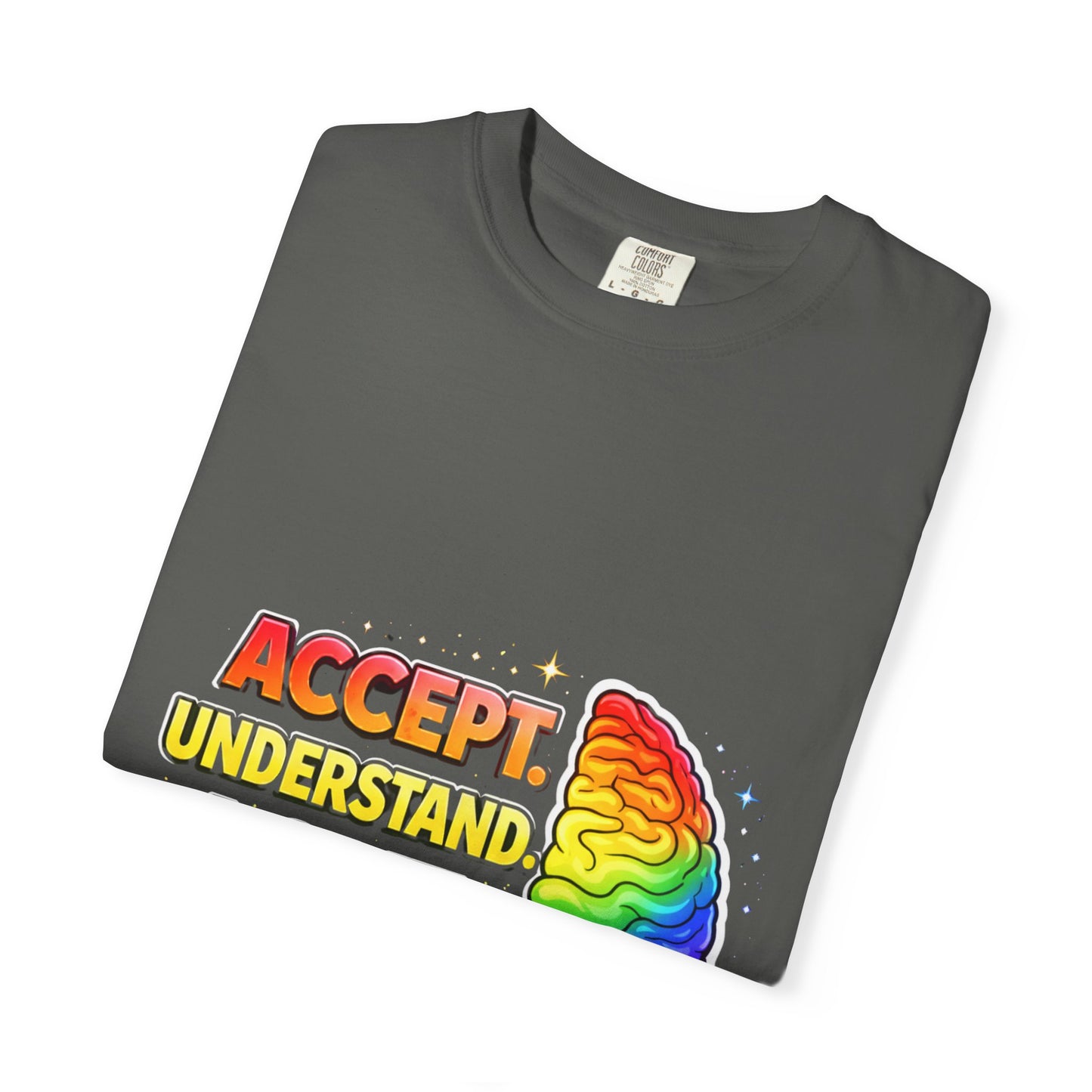 Pride "Accept, Respect, Love" Rainbow T-Shirt