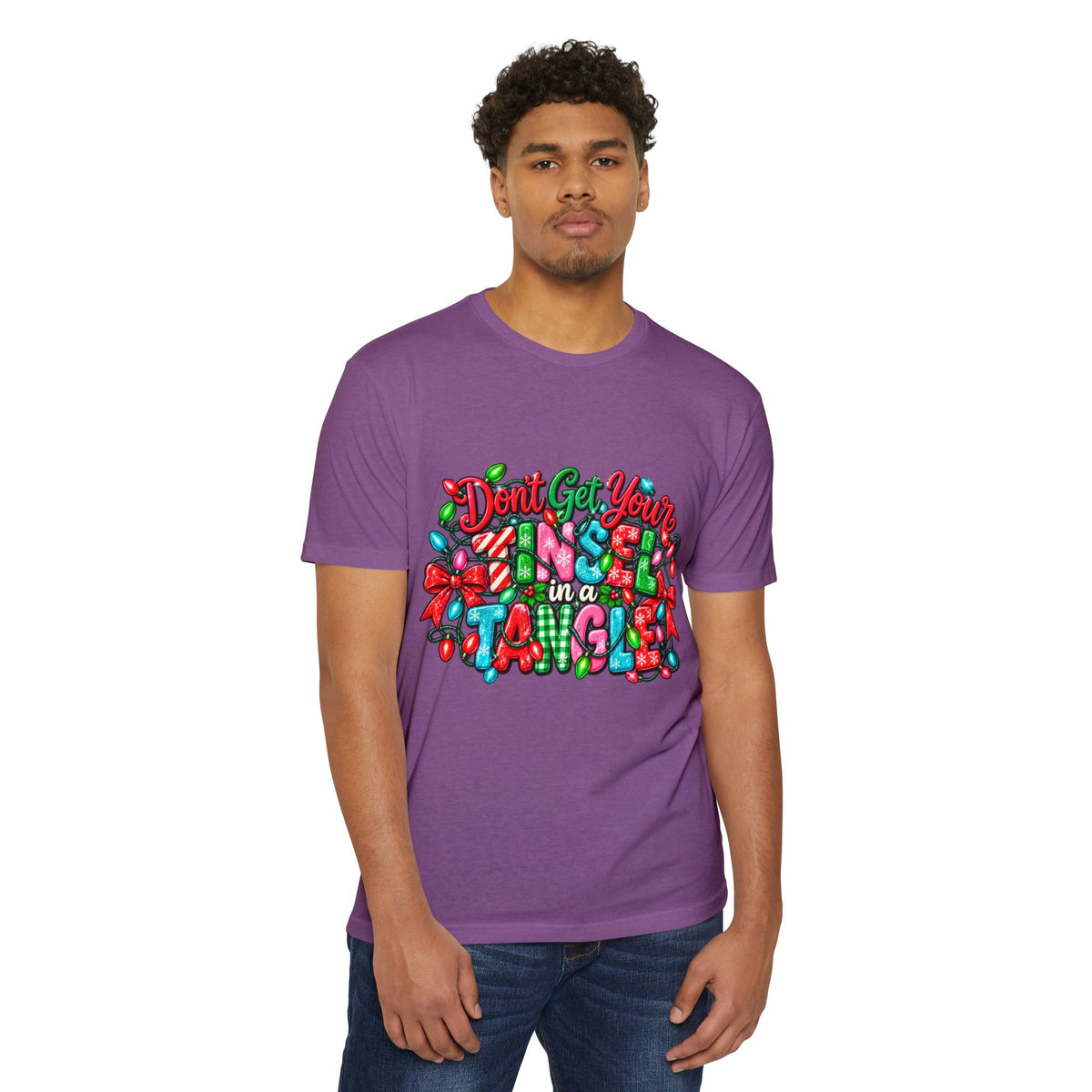 Don't Get Your Tinsel in a Tangle Christmas T-Shirt