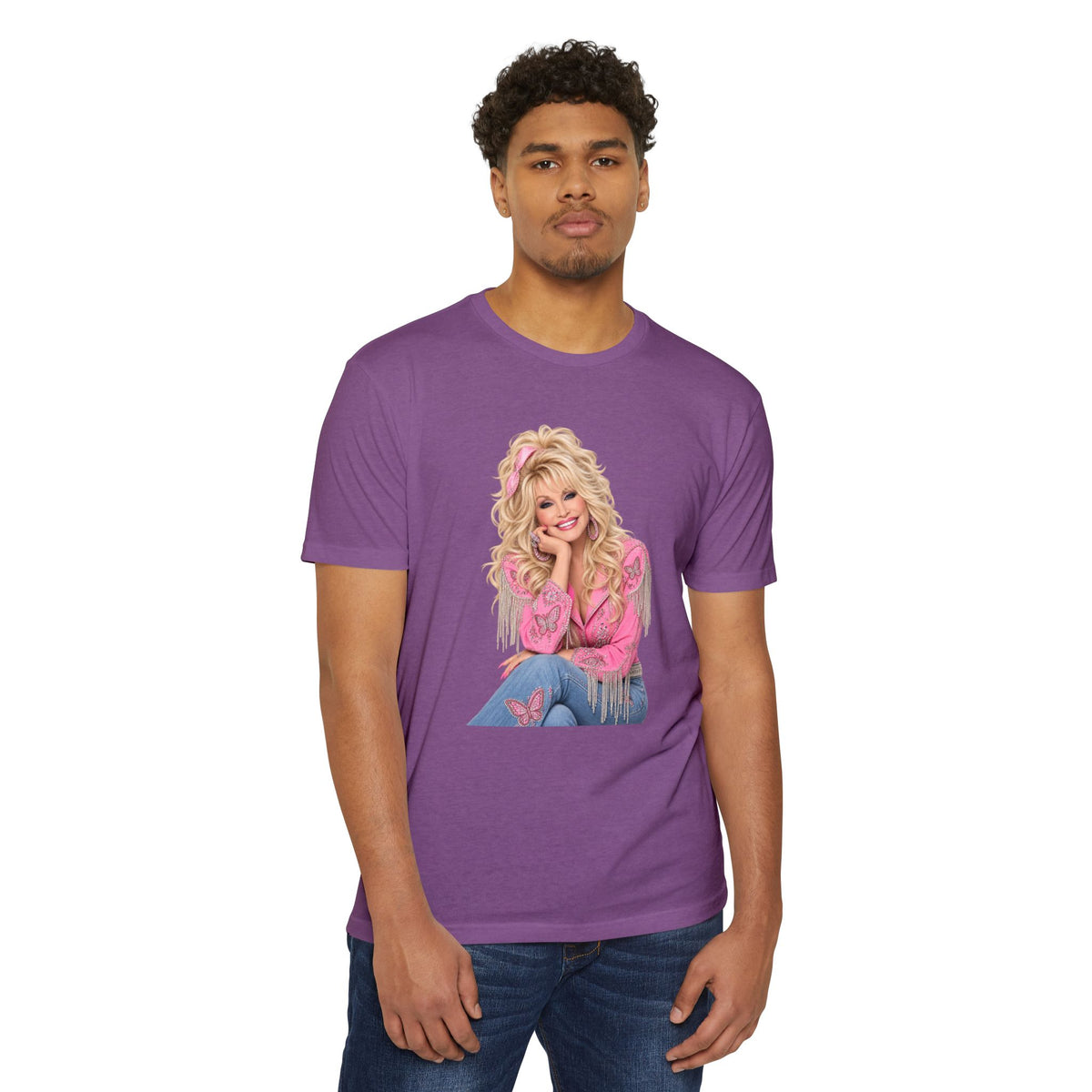 Retro Country Cowgirl Portrait T-Shirt