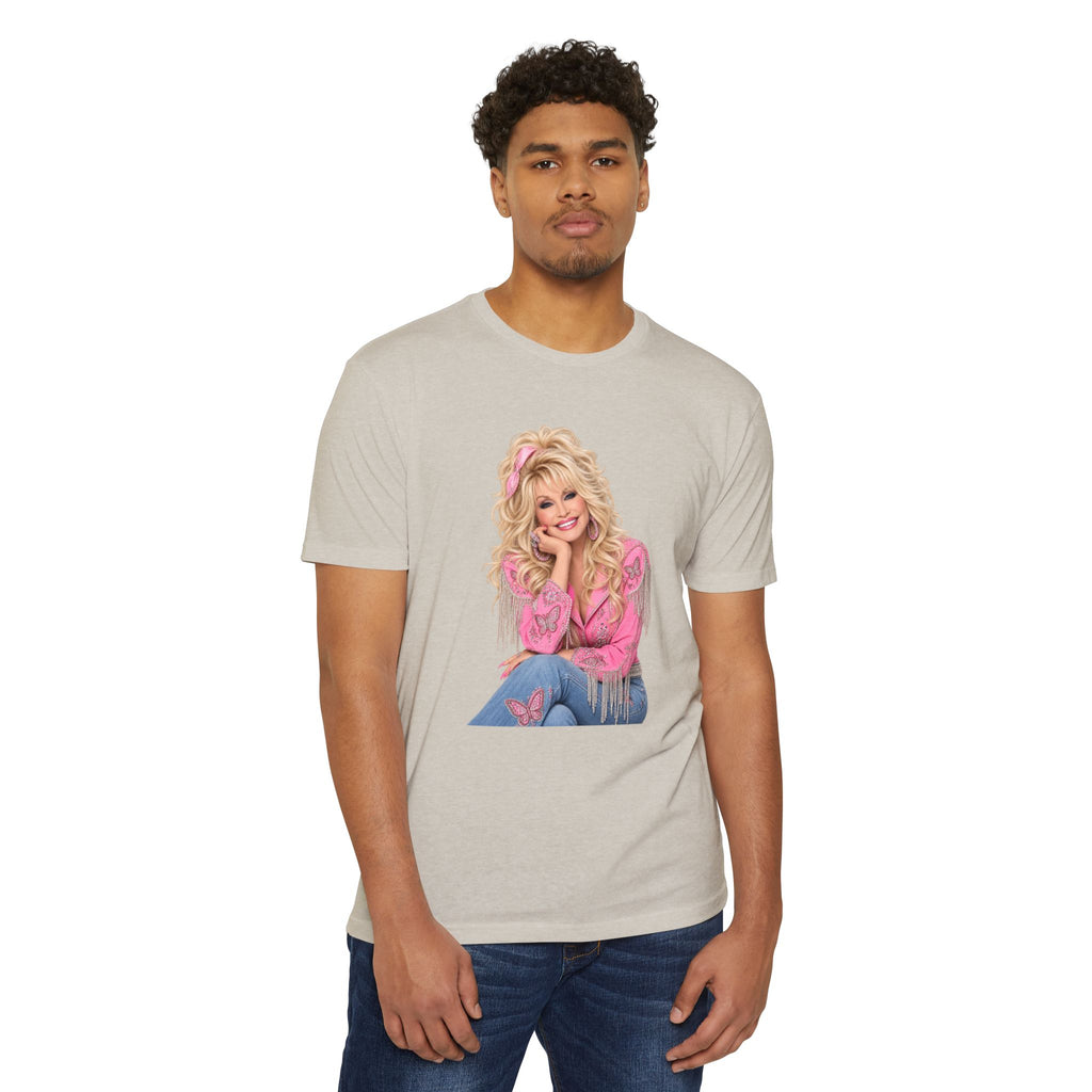 Retro Country Cowgirl Portrait T-Shirt