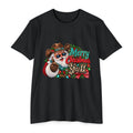 Christmas Cowboy Santa T-Shirt — "Merry Christmas Y'all" Holiday Tee