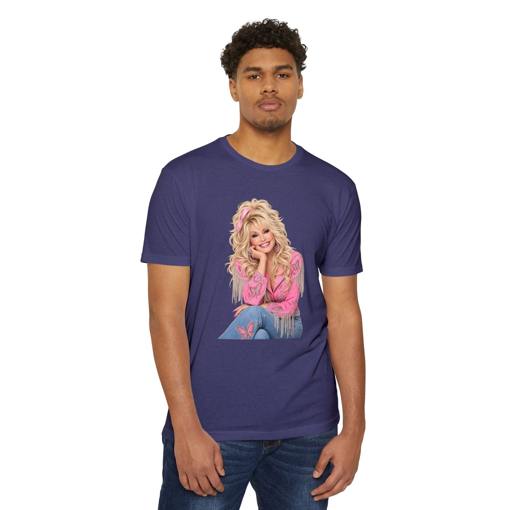 Retro Country Cowgirl Portrait T-Shirt