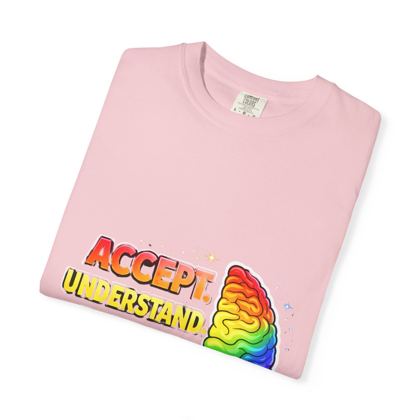 Pride "Accept, Respect, Love" Rainbow T-Shirt
