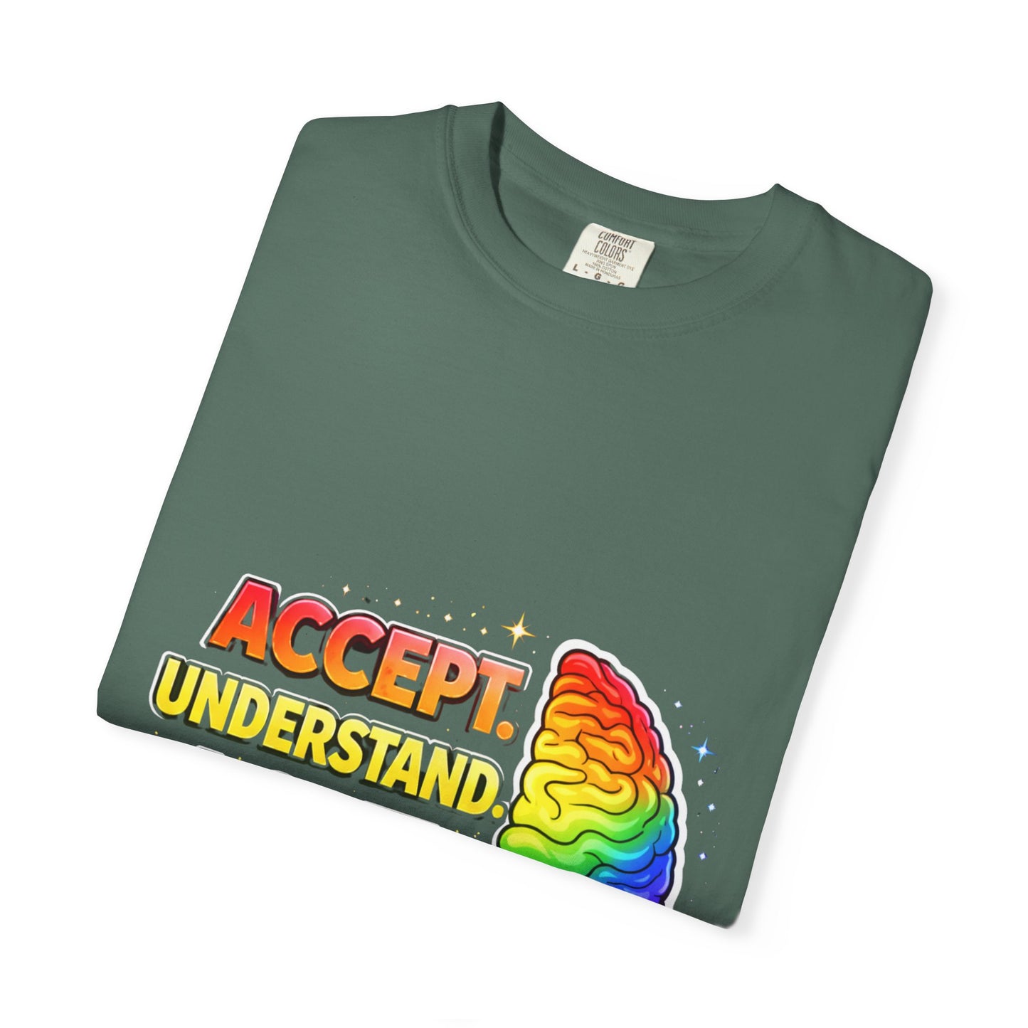 Pride "Accept, Respect, Love" Rainbow T-Shirt