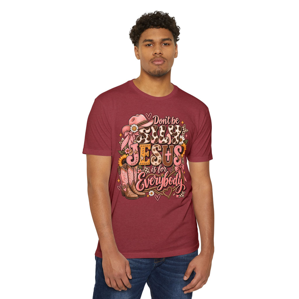 Christian Western T-Shirt — "Don't Be Salty, Jesus is for Everybody"