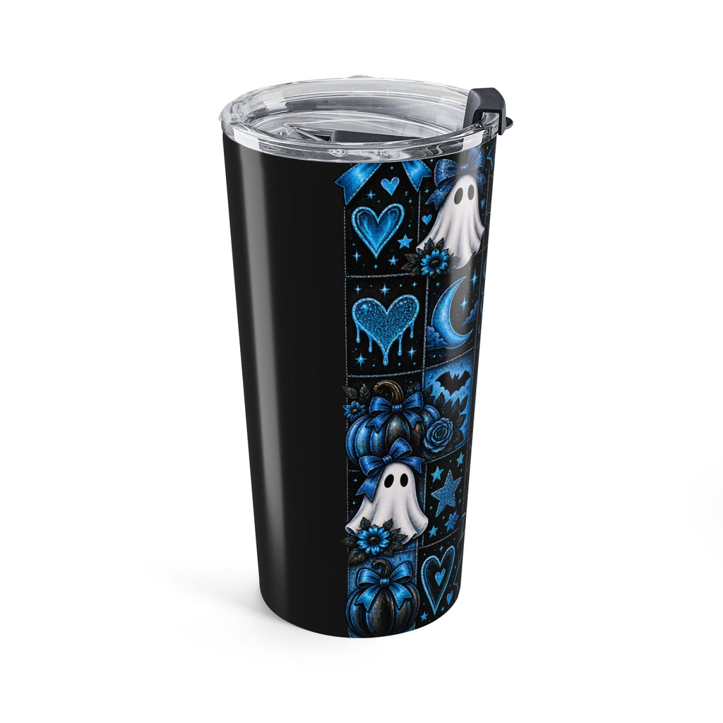 Spooky Season 20oz Tumbler - Halloween Ghost & Web Insulated Cup
