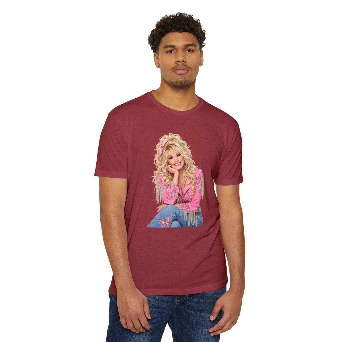 Retro Country Cowgirl Portrait T-Shirt