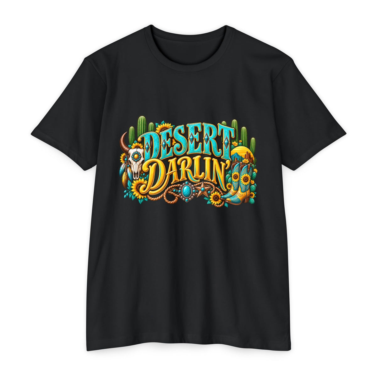 Desert Darlin' Western T-Shirt — Wild Heart Western Soul Graphic Tee