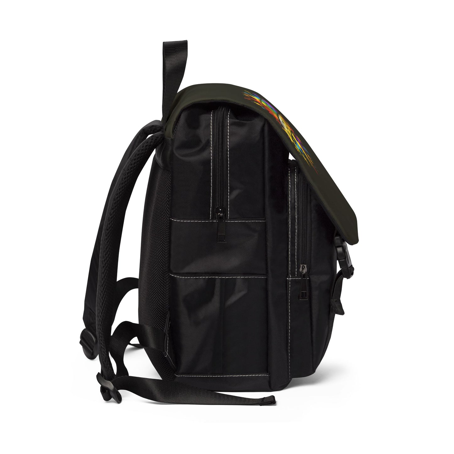 Hero Lightning Backpack — Youth Comic-Style Casual Shoulder Bag