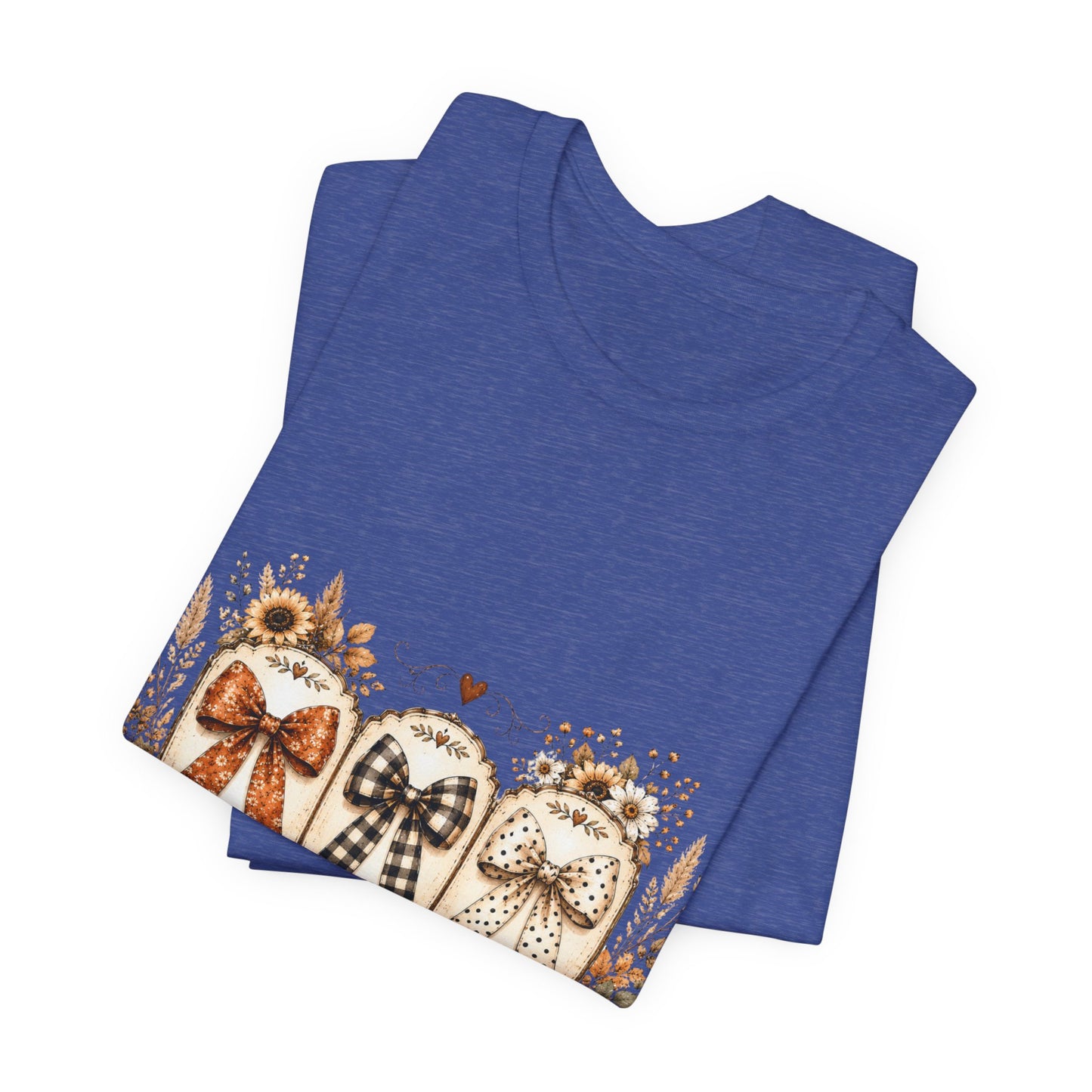 Thankful Grateful Blessed Fall Tee