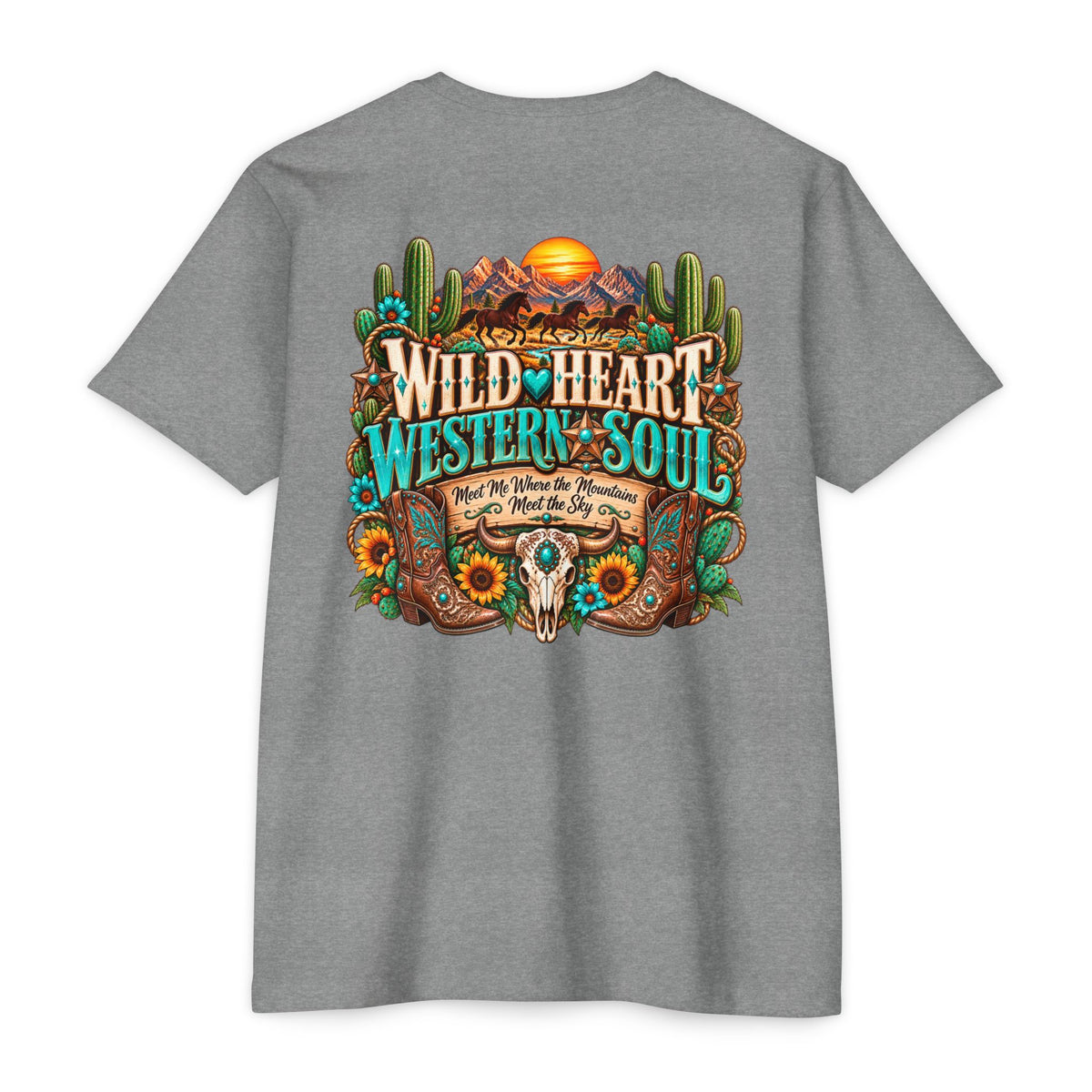 Desert Darlin' Western T-Shirt — Wild Heart Western Soul Graphic Tee