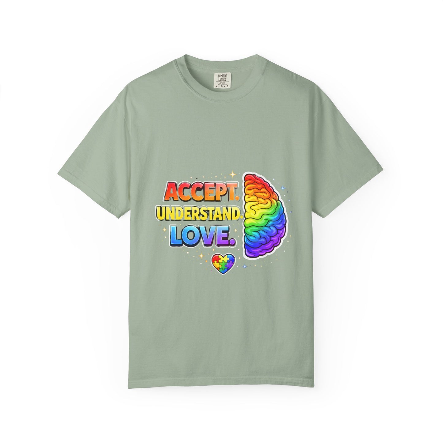 Pride "Accept, Respect, Love" Rainbow T-Shirt