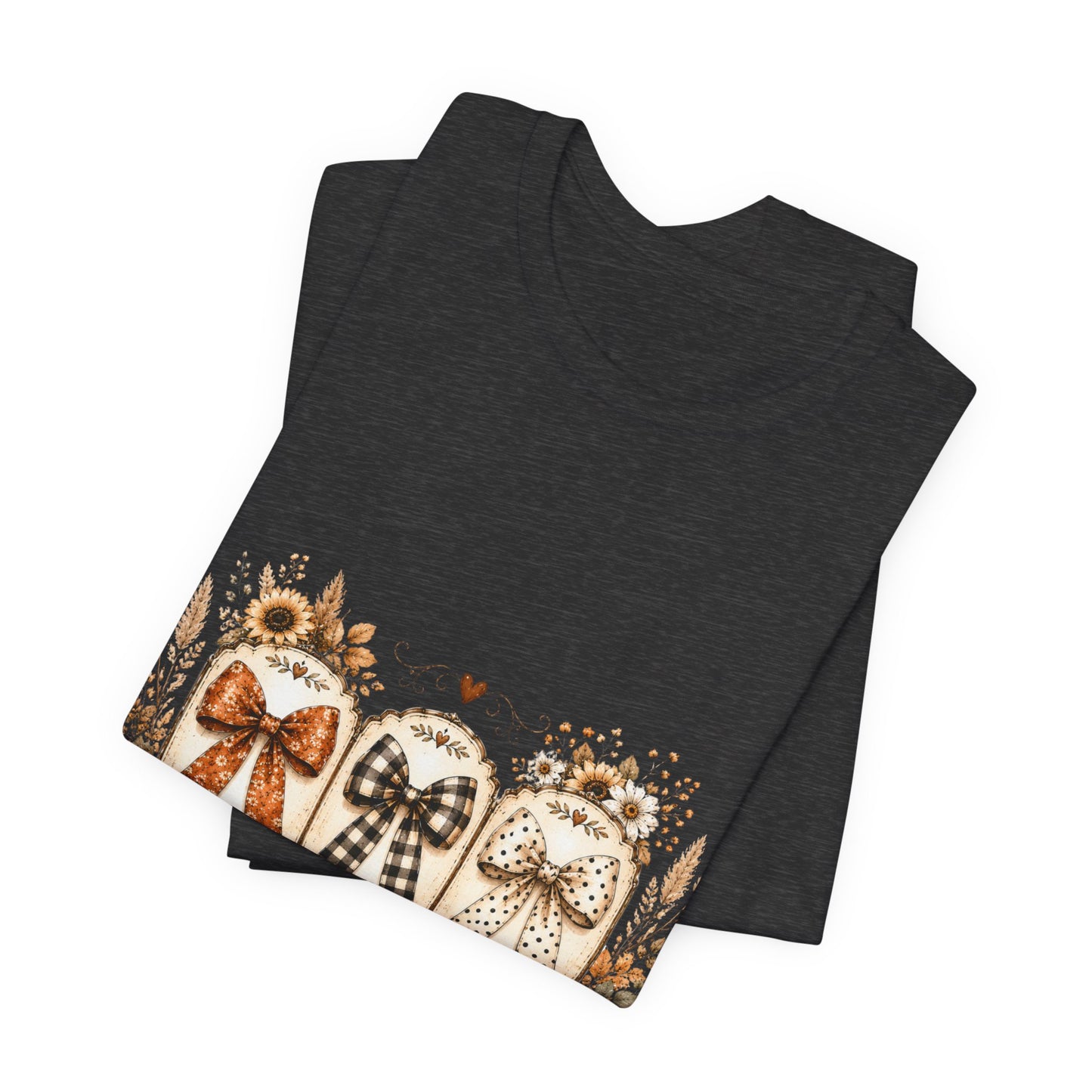 Thankful Grateful Blessed Fall Tee