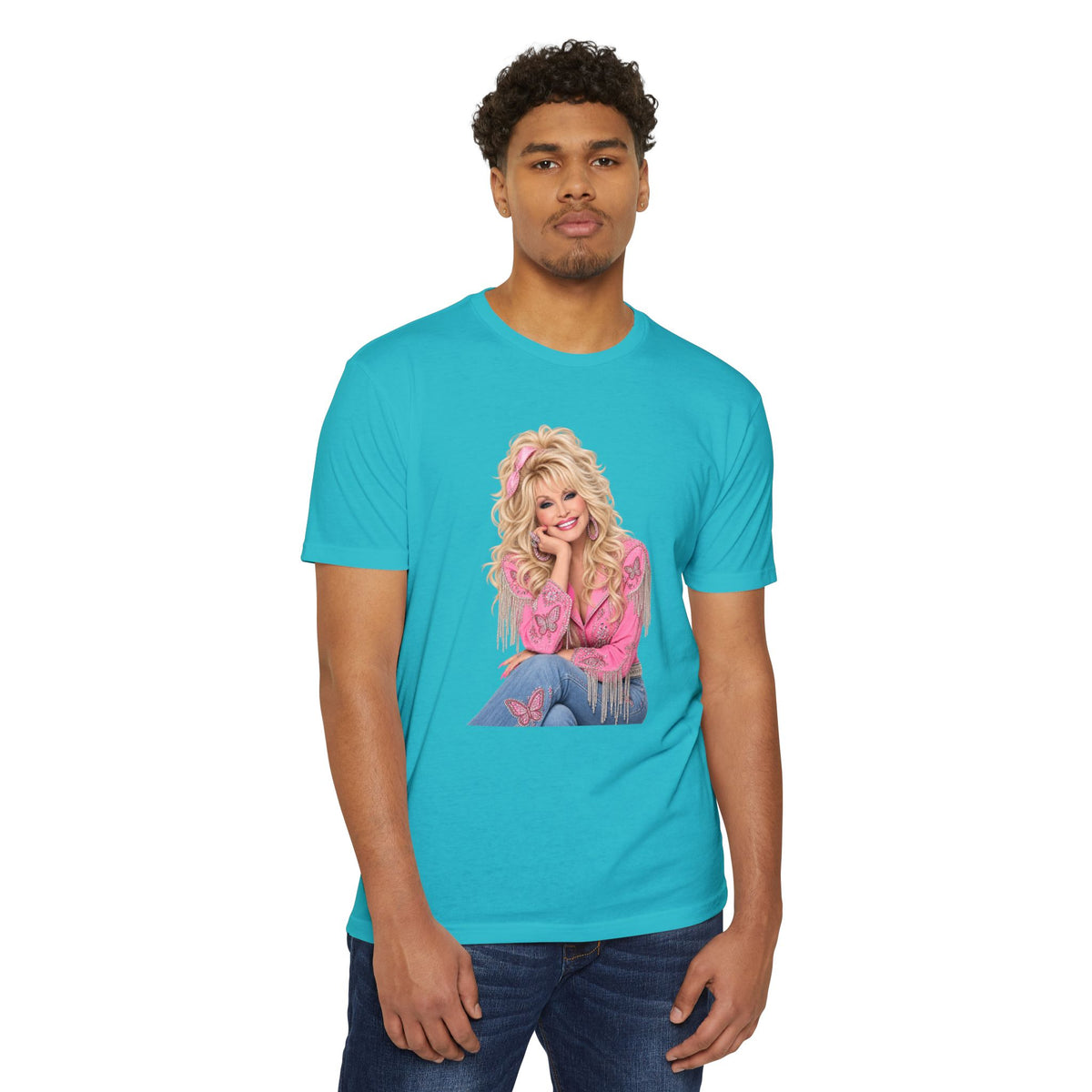 Retro Country Cowgirl Portrait T-Shirt