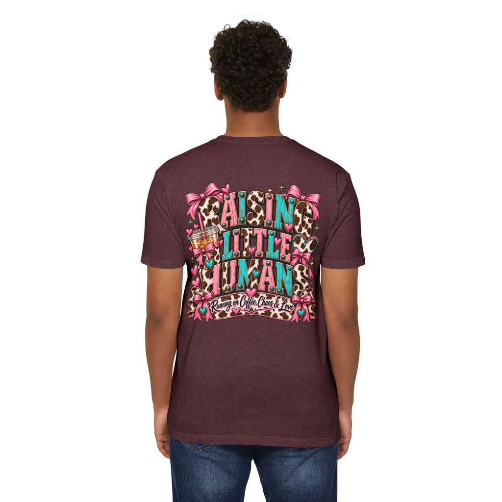 Mama Leopard Bow T-Shirt — Raising Little Humans Cute Graphic Tee