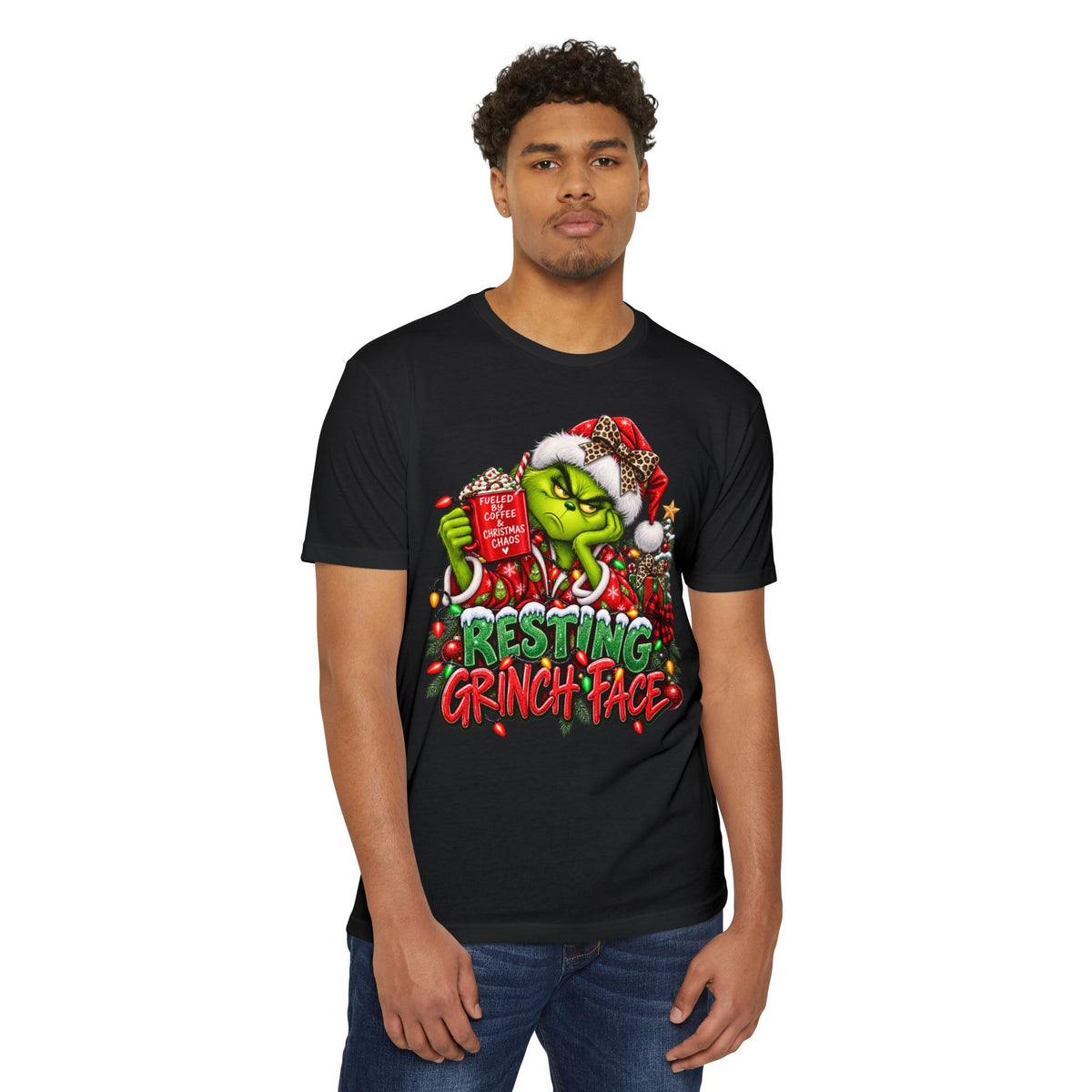 Grinch 'Resting Grinch Face' Christmas T-Shirt