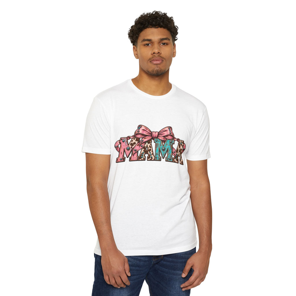 Mama Leopard Bow T-Shirt — Raising Little Humans Cute Graphic Tee