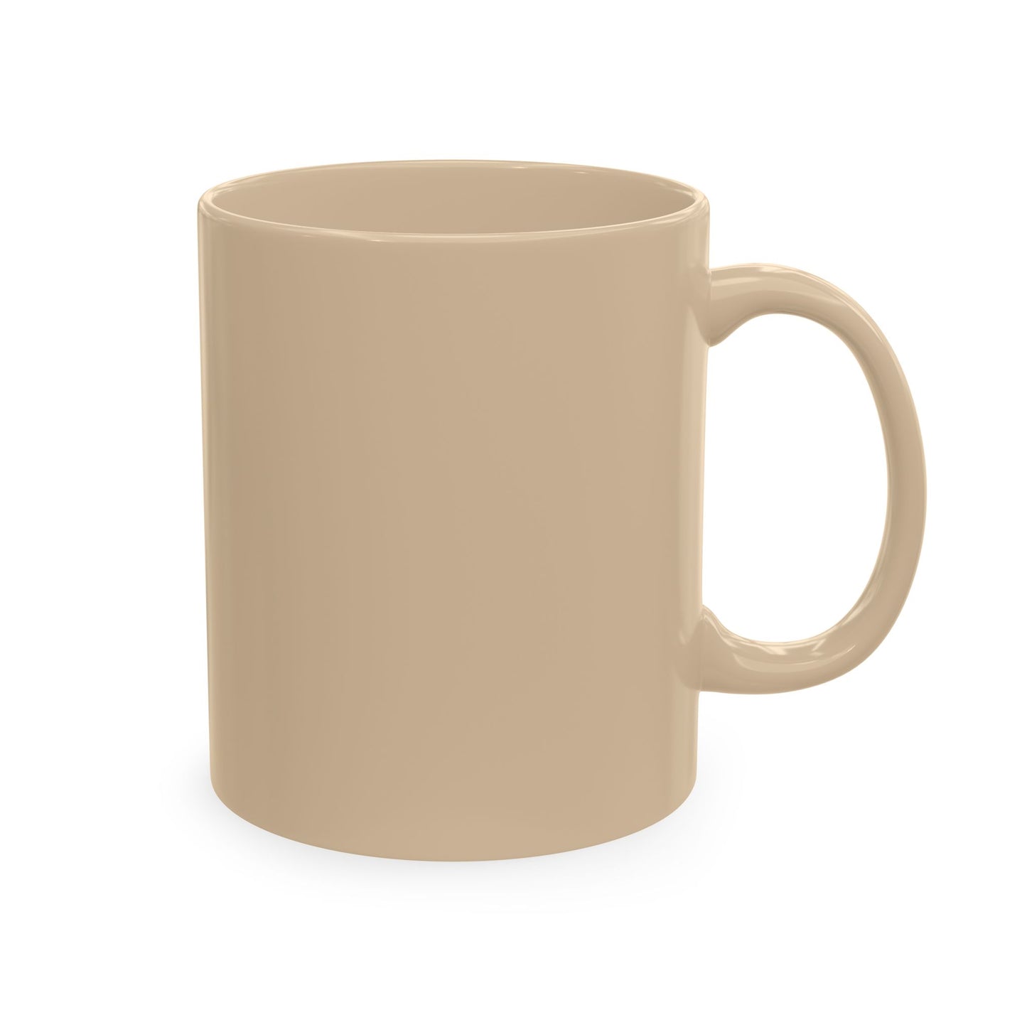 Autism Awareness Ceramic Mug — Rainbow Heart Puzzle Support Cup