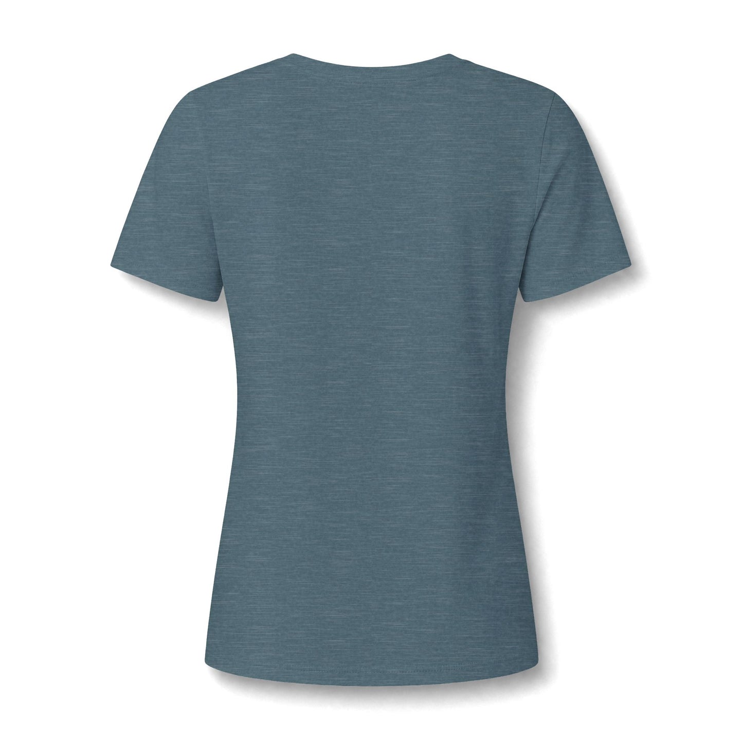 V-Neck Tee — "Raised on Dirt Roads & Jesus" Graphic Women’s Shirt