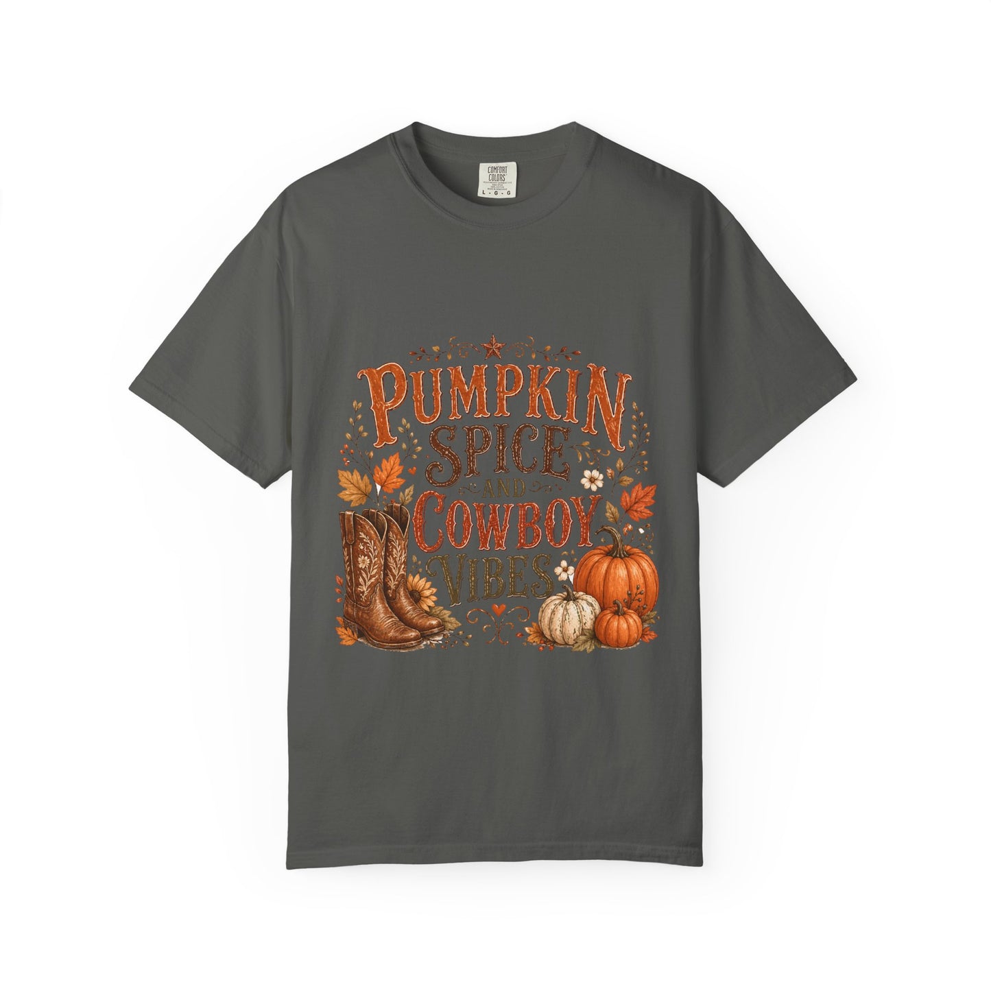 Pumpkin Spice & Cowboy Vibes T-Shirt
