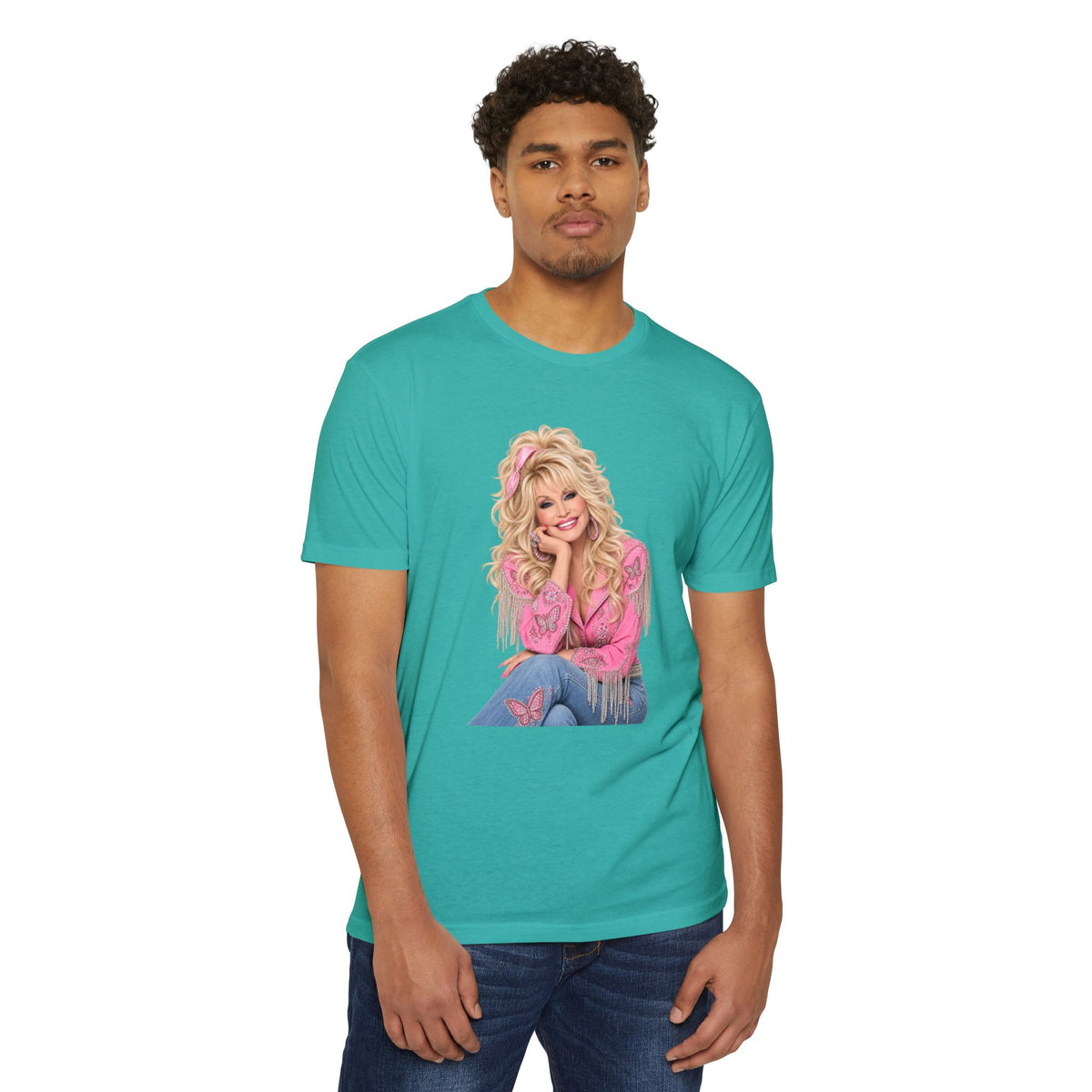 Retro Country Cowgirl Portrait T-Shirt