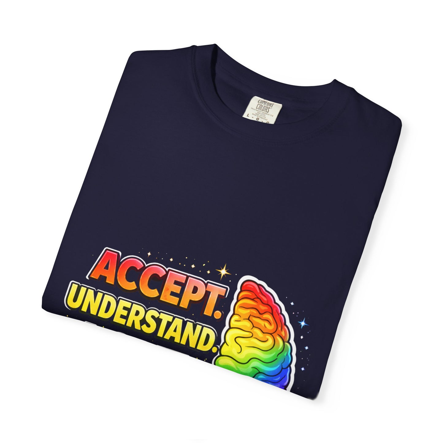 Pride "Accept, Respect, Love" Rainbow T-Shirt