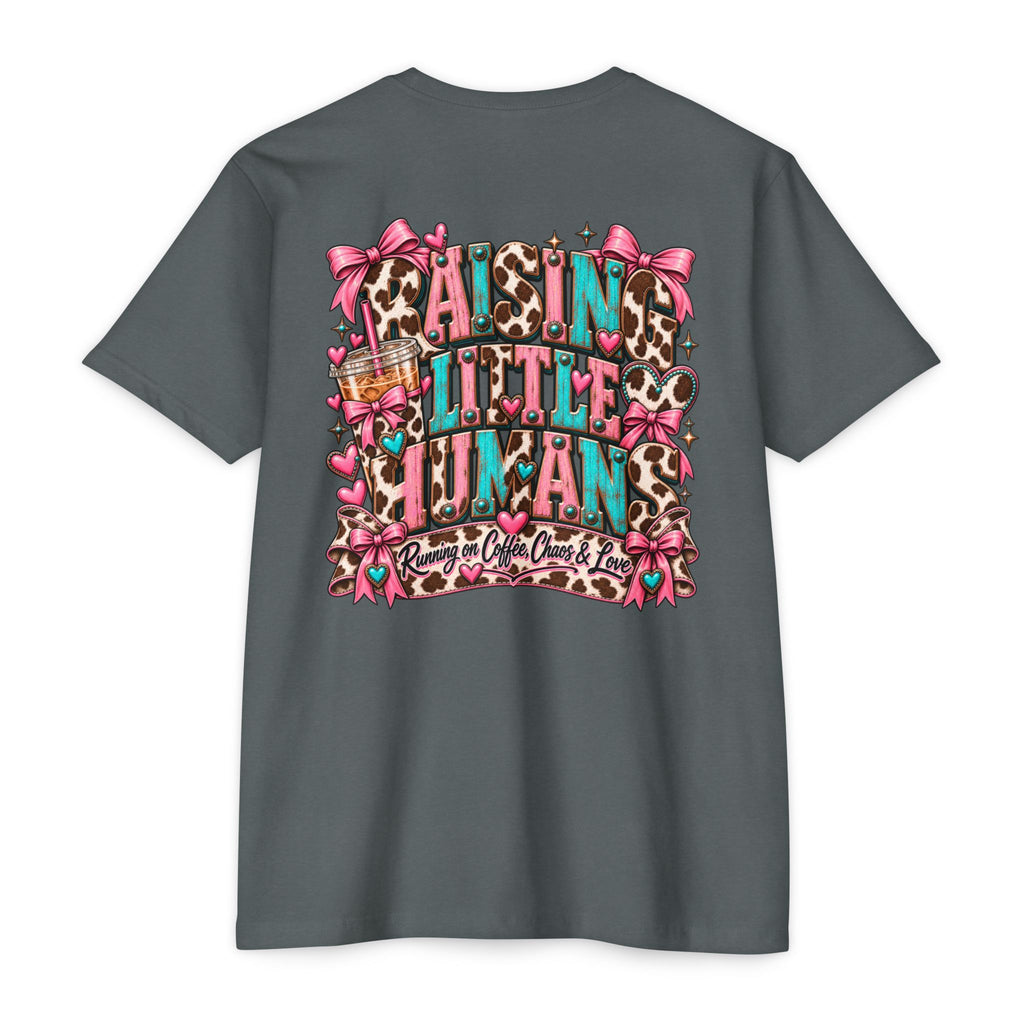 Mama Leopard Bow T-Shirt — Raising Little Humans Cute Graphic Tee