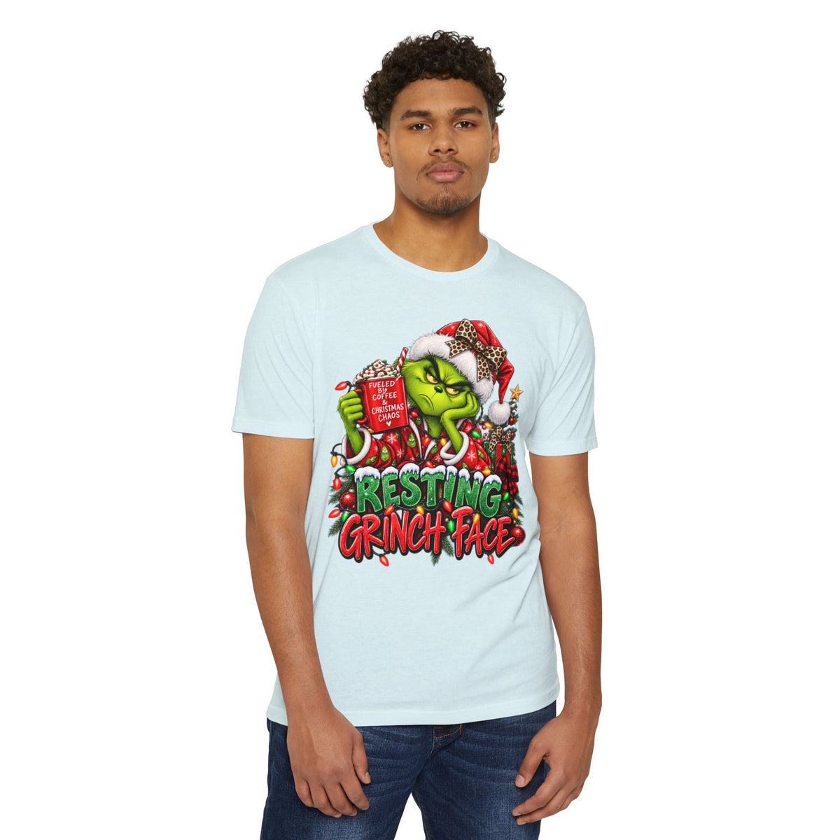 Grinch 'Resting Grinch Face' Christmas T-Shirt