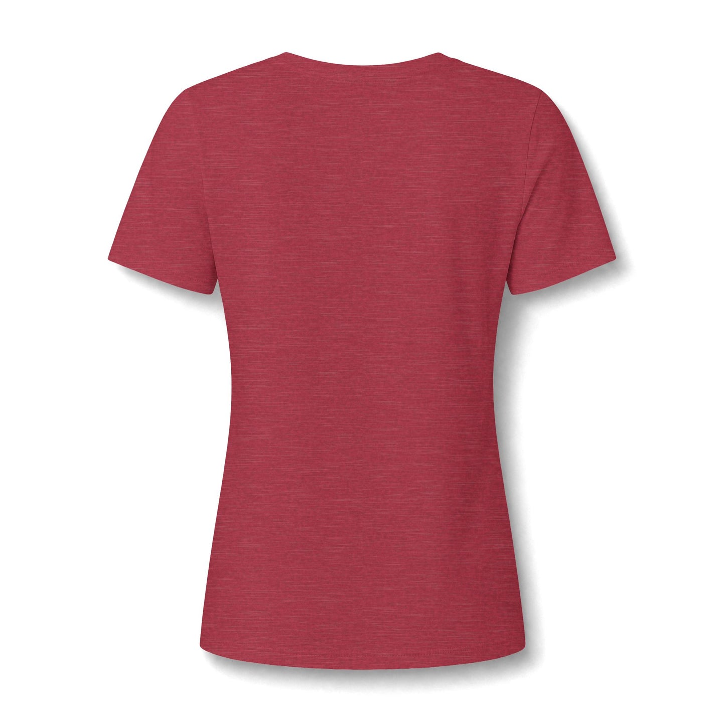 V-Neck Tee — "Raised on Dirt Roads & Jesus" Graphic Women’s Shirt