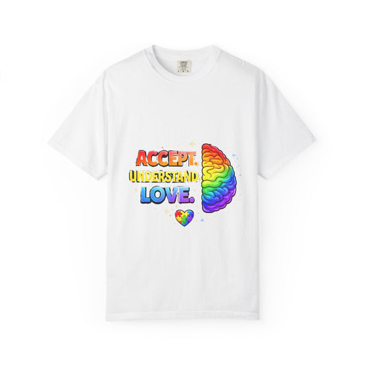 Pride "Accept, Respect, Love" Rainbow T-Shirt