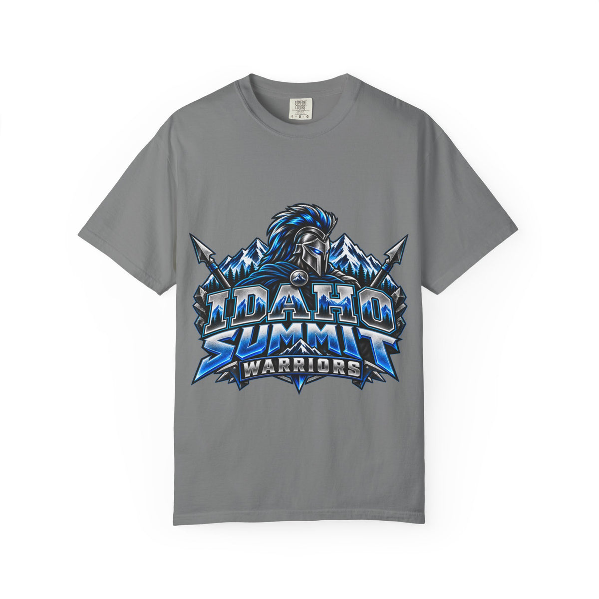 Idaho Summit Warriors Graphic T-Shirt — Mountain Spartan Logo Tee
