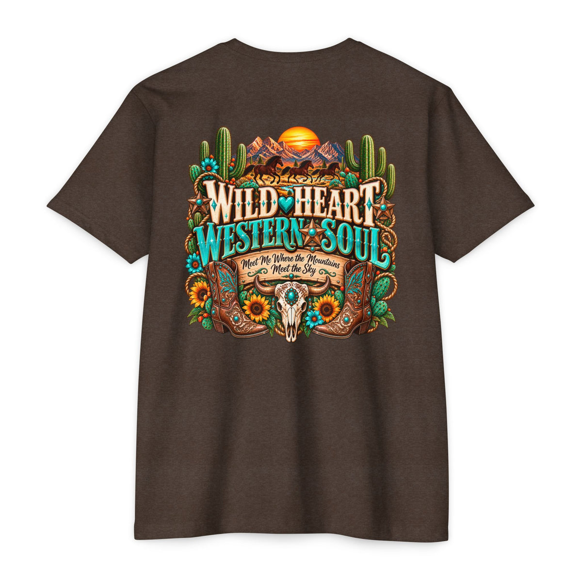 Desert Darlin' Western T-Shirt — Wild Heart Western Soul Graphic Tee