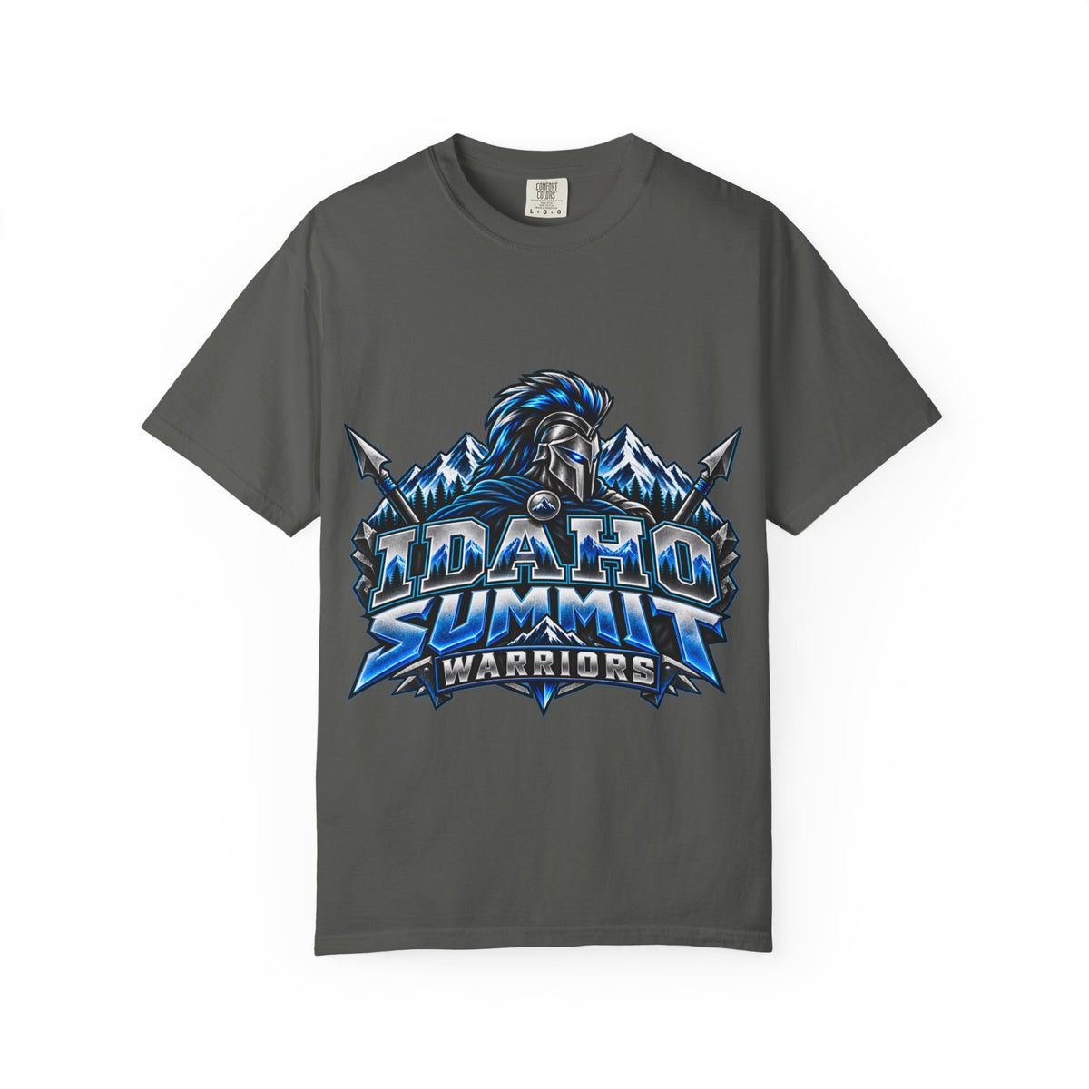 Idaho Summit Warriors Graphic T-Shirt — Mountain Spartan Logo Tee
